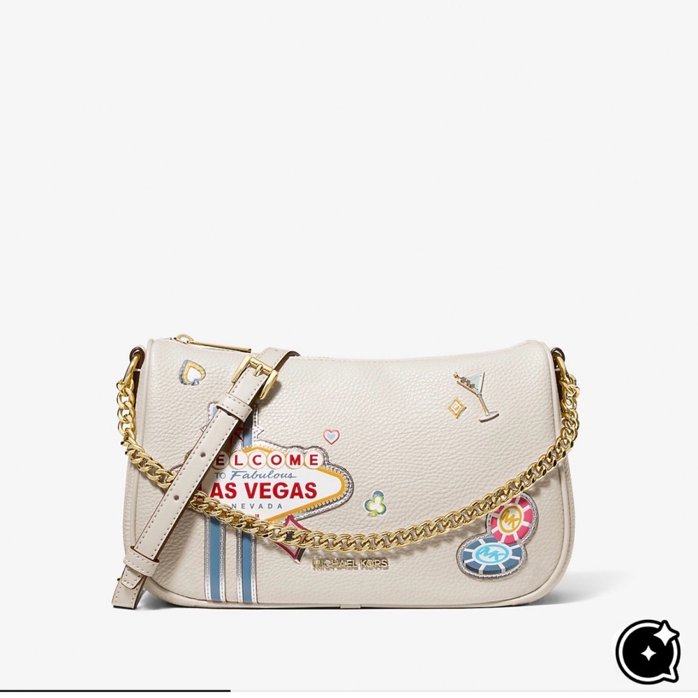 Michael Kors - Las Vegas - Carmela Medium Embellished Crossbody Bag